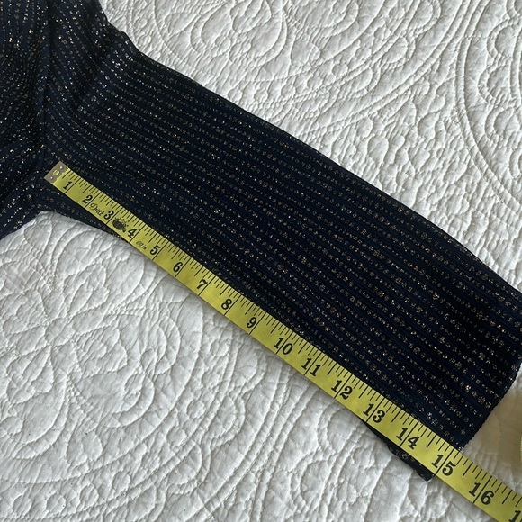 Alex Evenings Formal Maxi Dress +Long Jacket Women’s 14 Blue Stretchy Travel - Picture 5 of 17